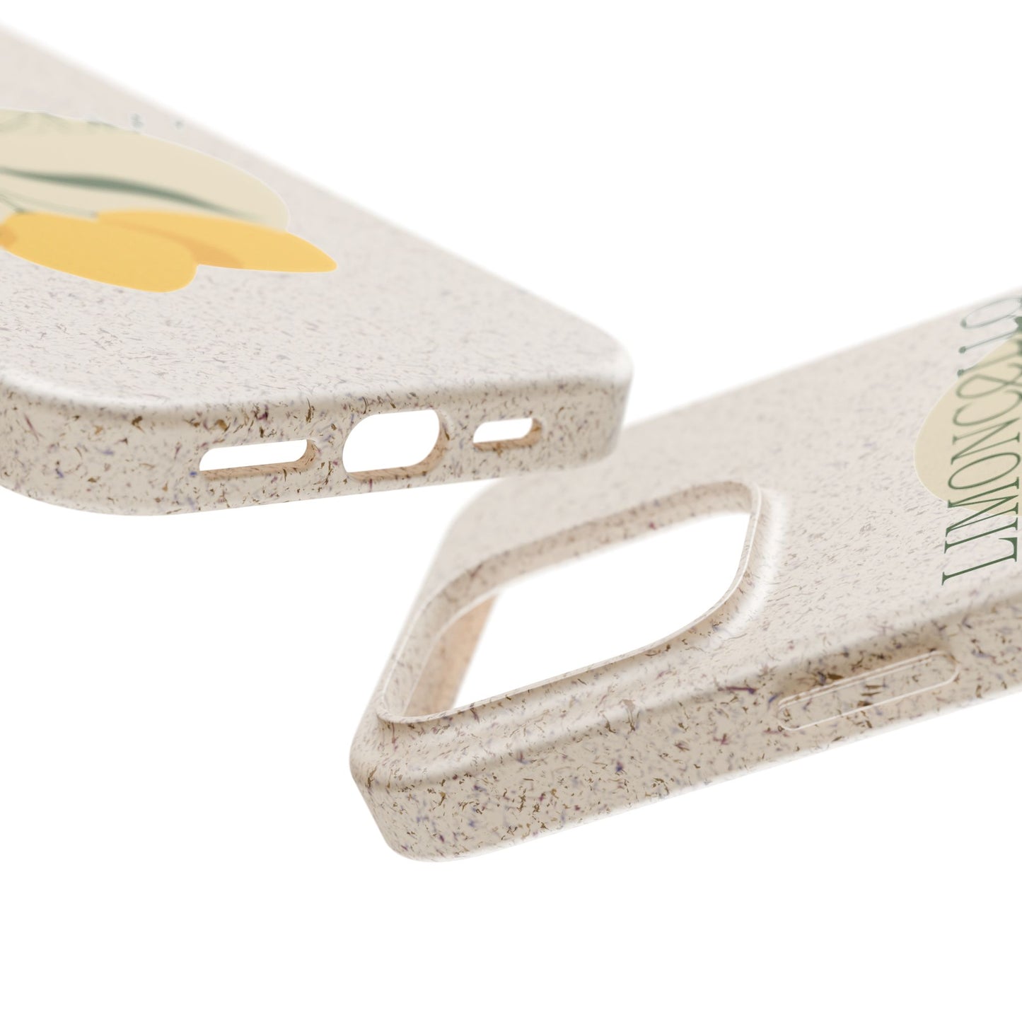 Biodegradable Phone Case - Limoncello Design, Eco-Friendly Mobile Cover