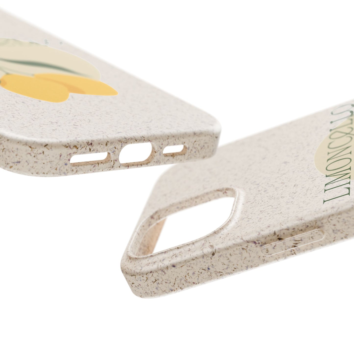Biodegradable Phone Case - Limoncello Design, Eco-Friendly Mobile Cover