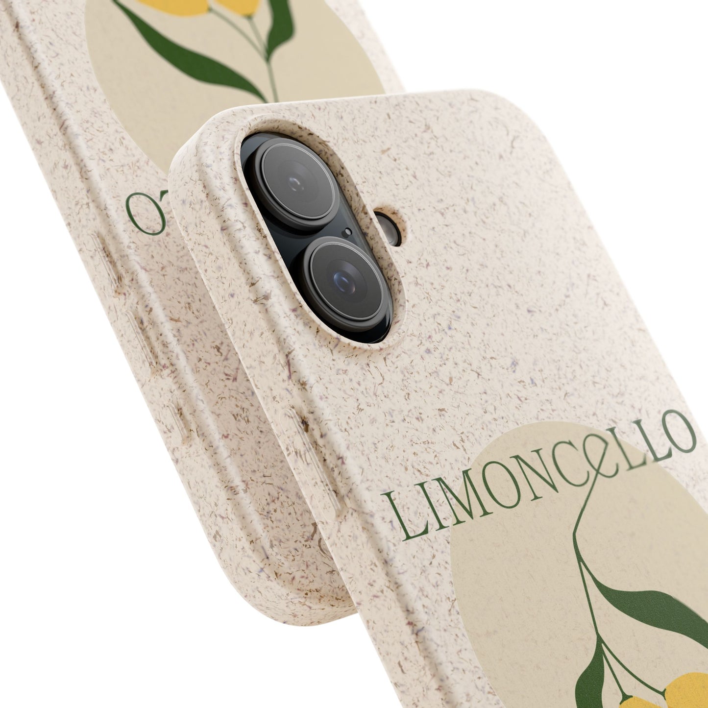 Biodegradable Phone Case - Limoncello Design, Eco-Friendly Mobile Cover