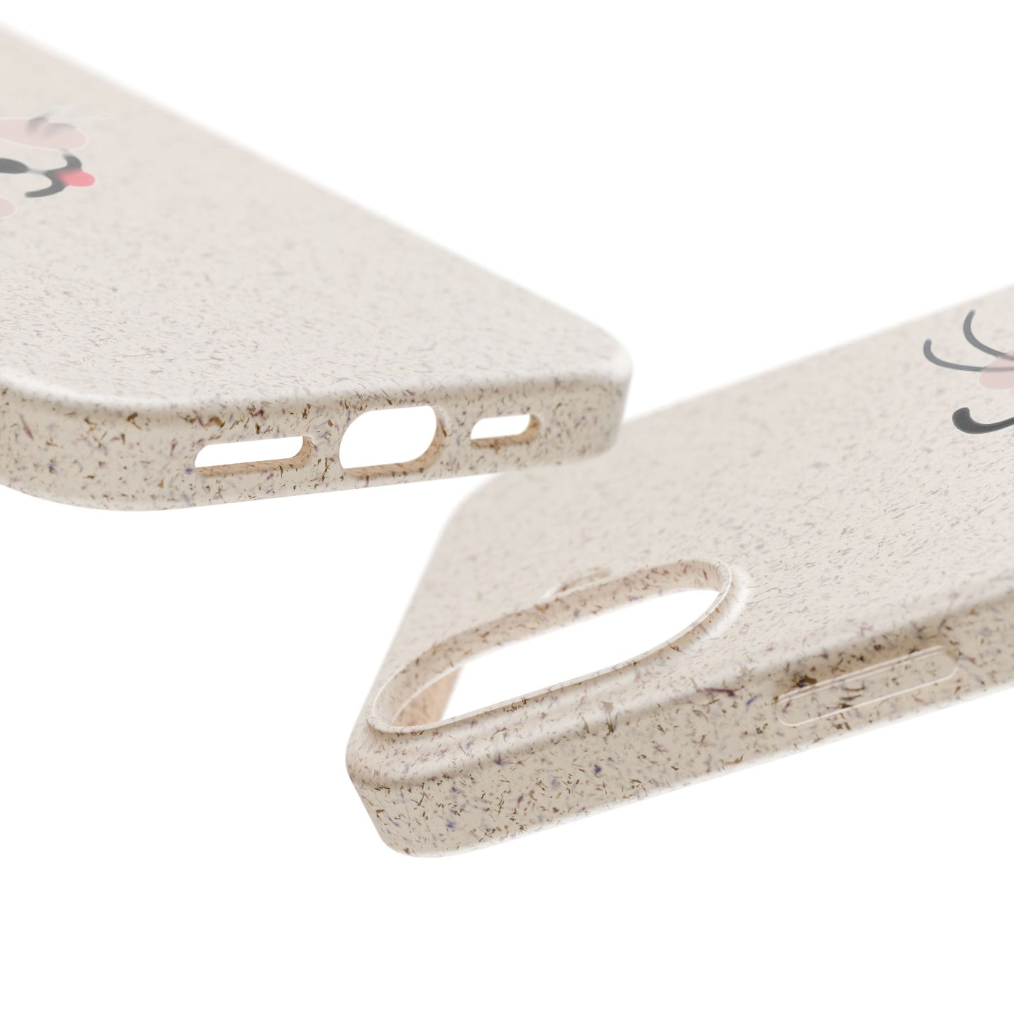 Biodegradable Phone Case - Happy Cat, Eco-friendly mobile cover