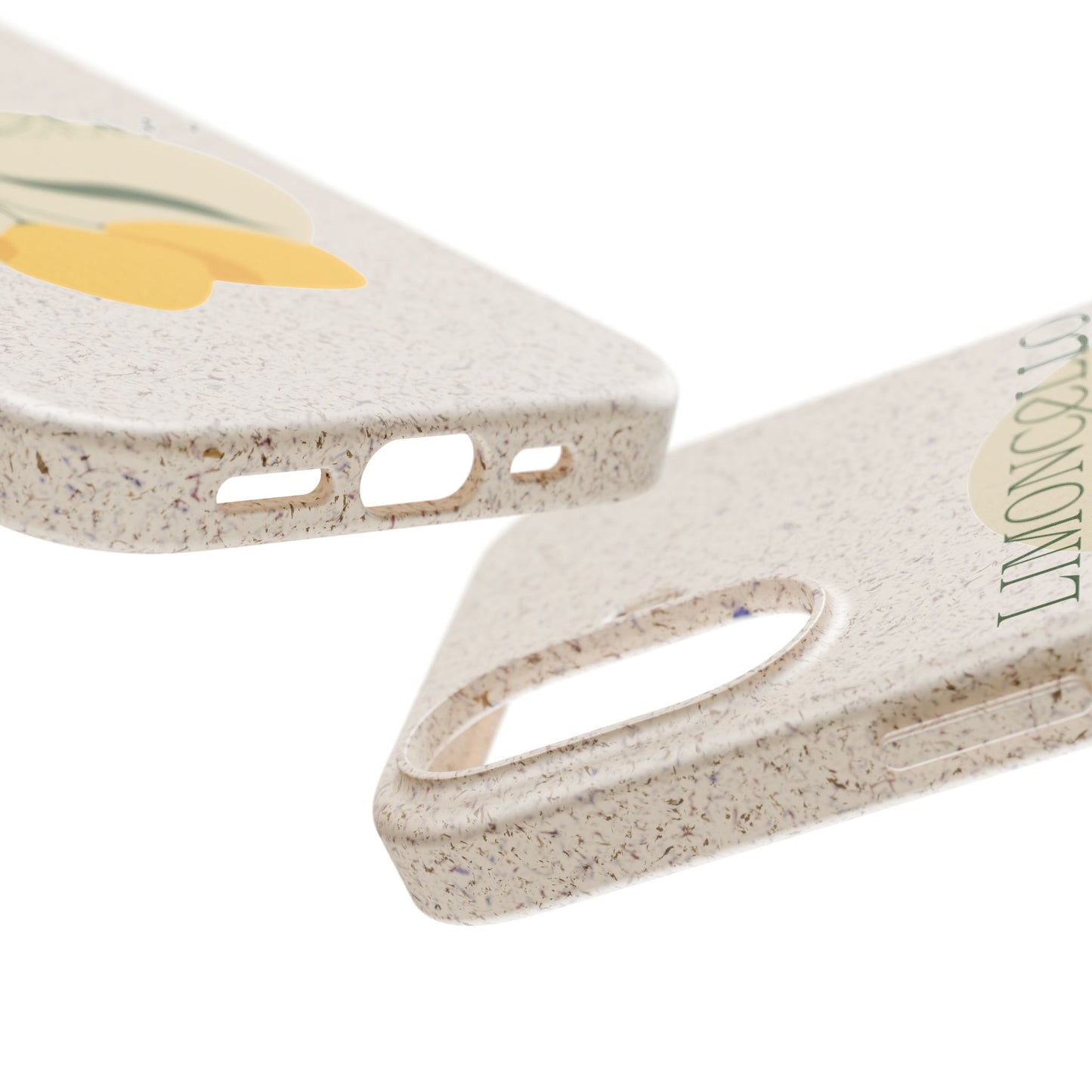 Biodegradable Phone Case - Limoncello Design, Eco-Friendly Mobile Cover