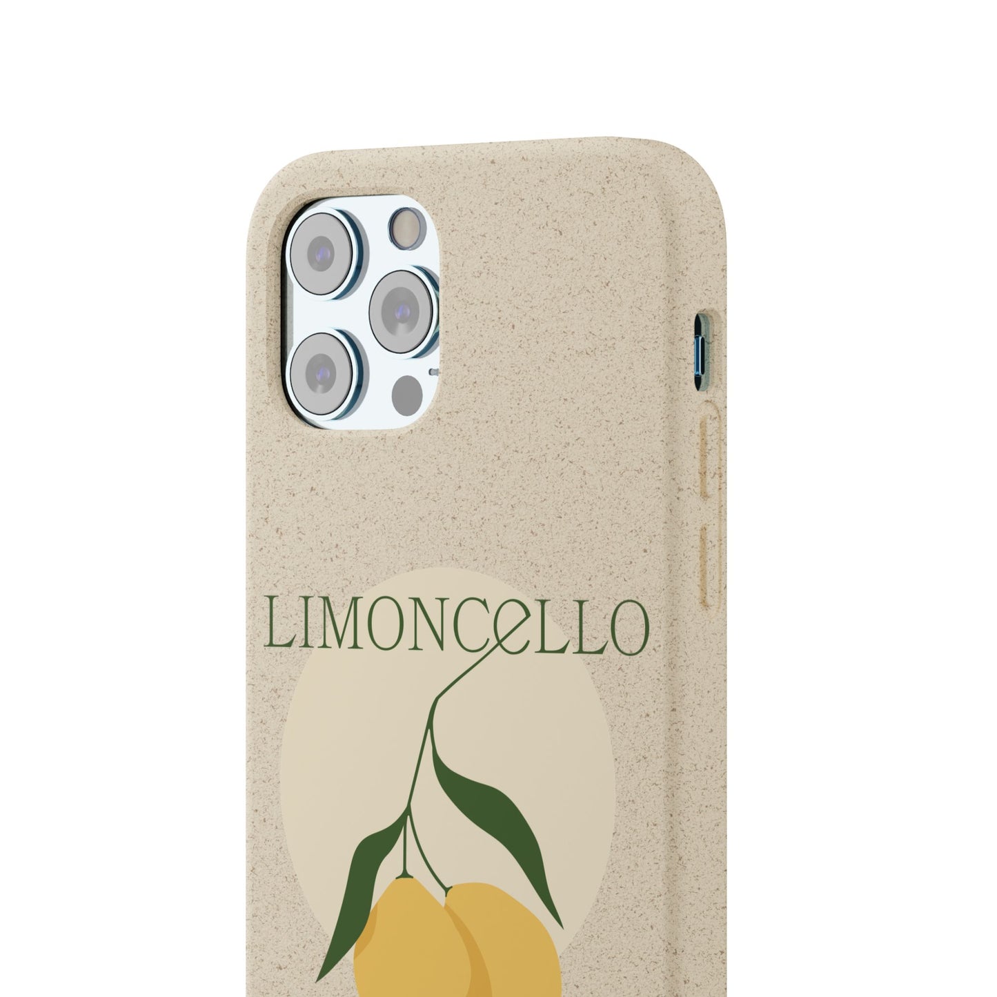 Biodegradable Phone Case - Limoncello Design, Eco-Friendly Mobile Cover