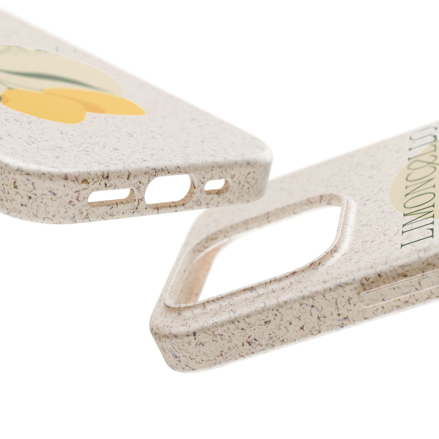 Biodegradable Phone Case - Limoncello Design, Eco-Friendly Mobile Cover