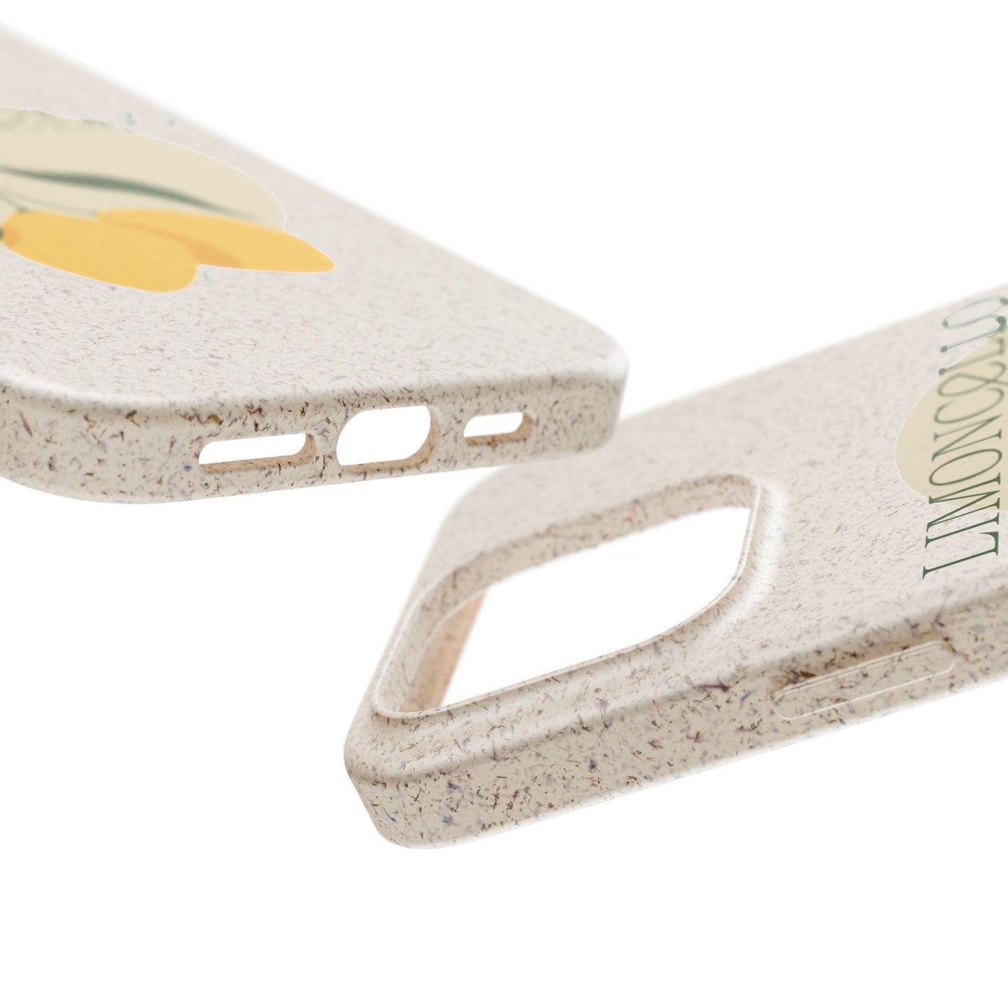 Biodegradable Phone Case - Limoncello Design, Eco-Friendly Mobile Cover