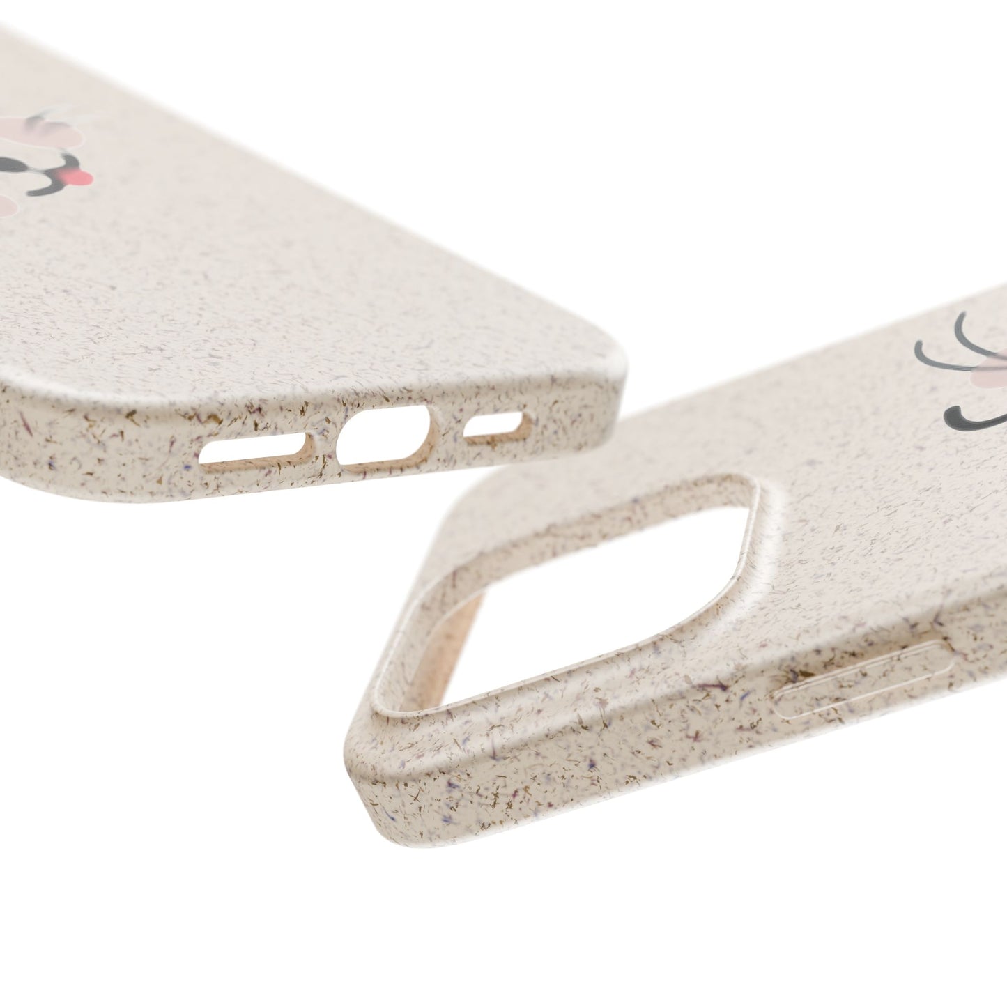 Biodegradable Phone Case - Happy Cat, Eco-friendly mobile cover