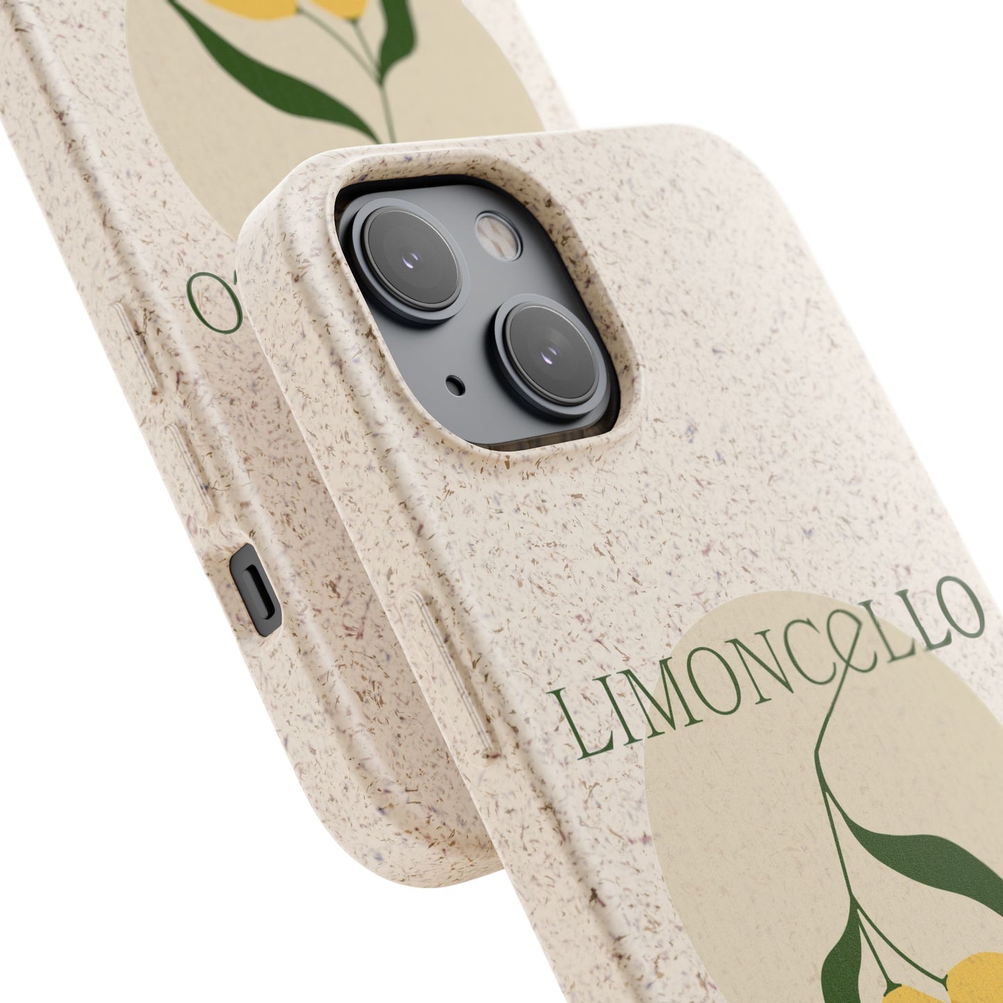 Biodegradable Phone Case - Limoncello Design, Eco-Friendly Mobile Cover