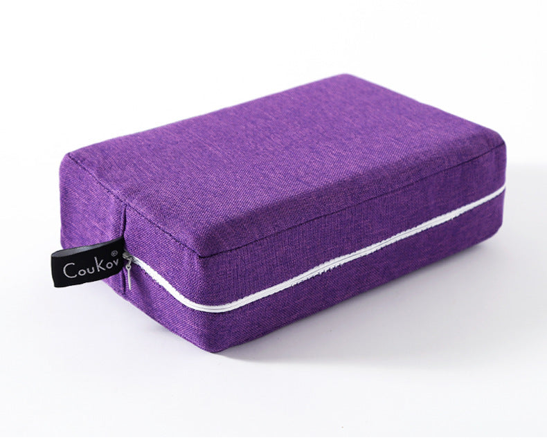Factory Spot Printed Yoga Brick Cloth Set Custom Pattern Logo Exercise Brick New Yoga Accessories Yoga