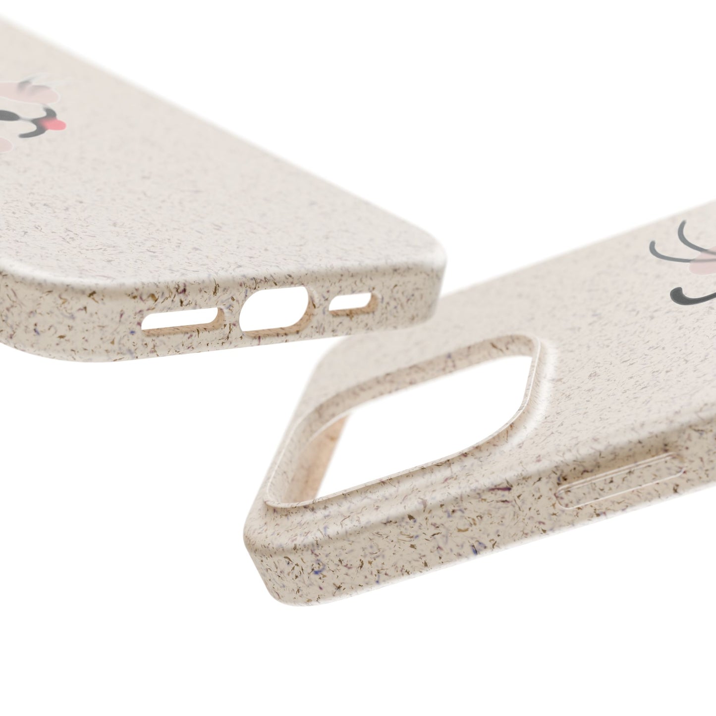 Biodegradable Phone Case - Happy Cat, Eco-friendly mobile cover
