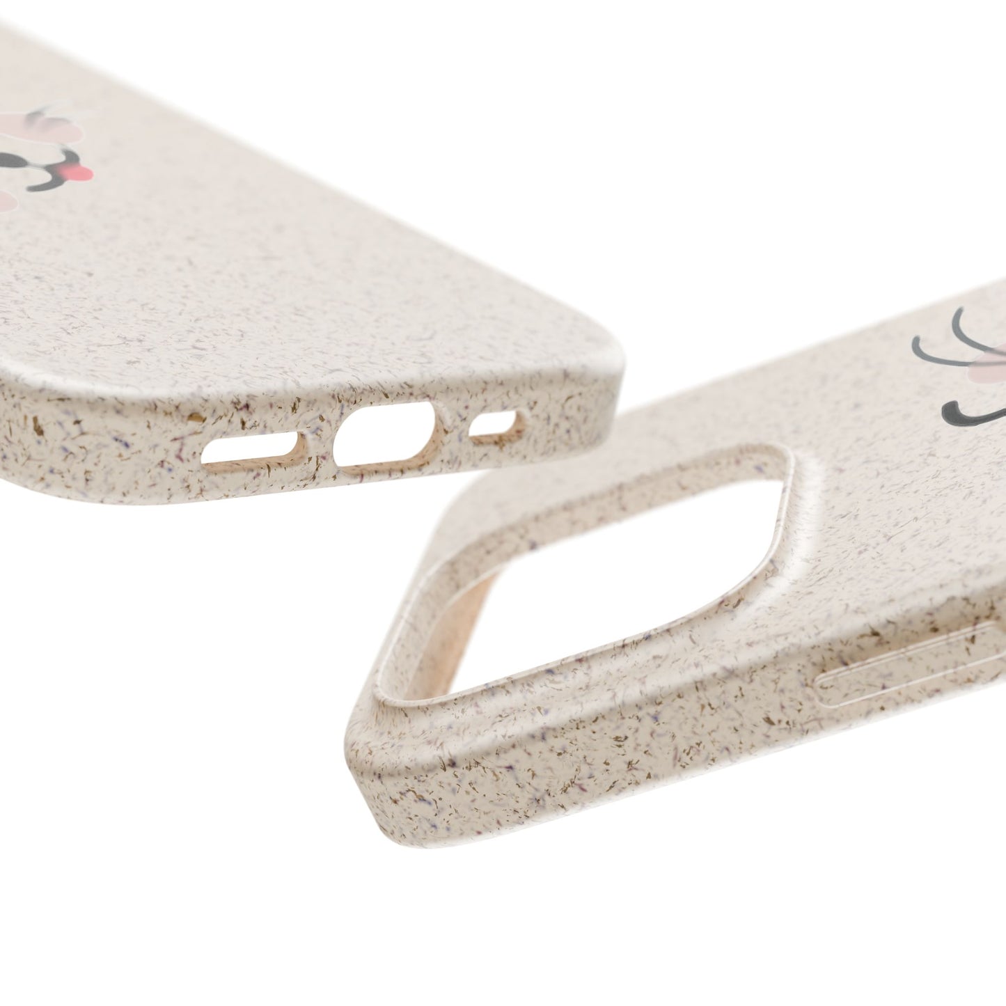 Biodegradable Phone Case - Happy Cat, Eco-friendly mobile cover