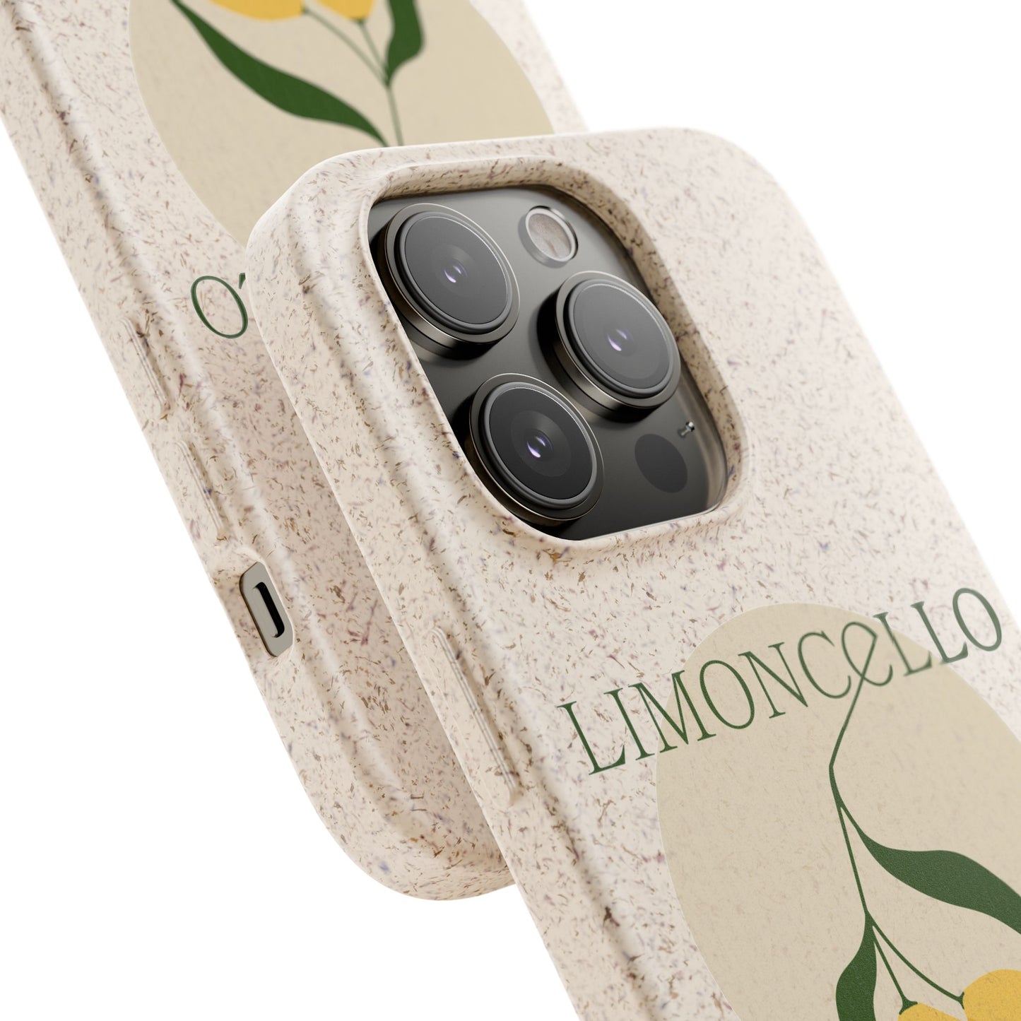 Biodegradable Phone Case - Limoncello Design, Eco-Friendly Mobile Cover