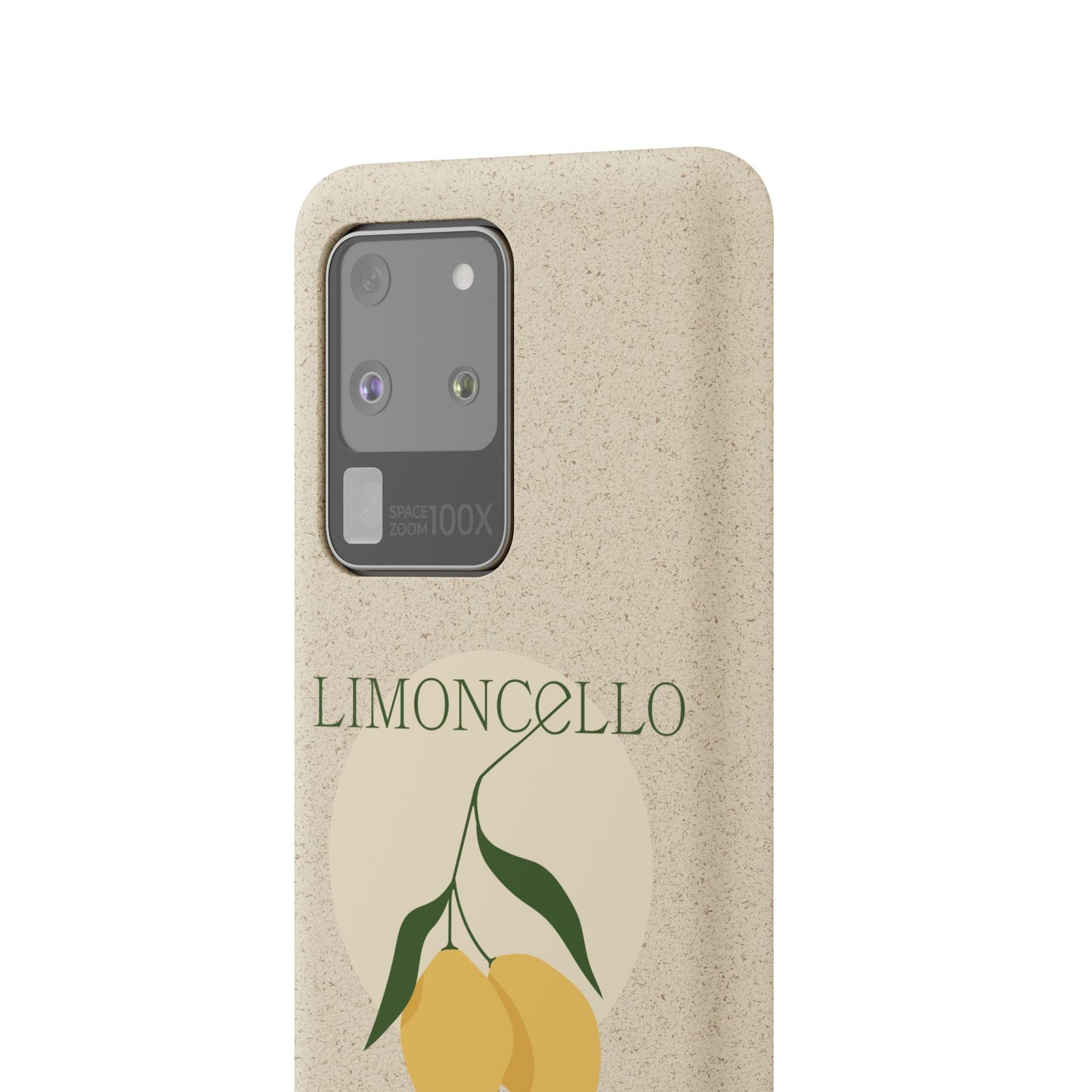 Biodegradable Phone Case - Limoncello Design, Eco-Friendly Mobile Cover