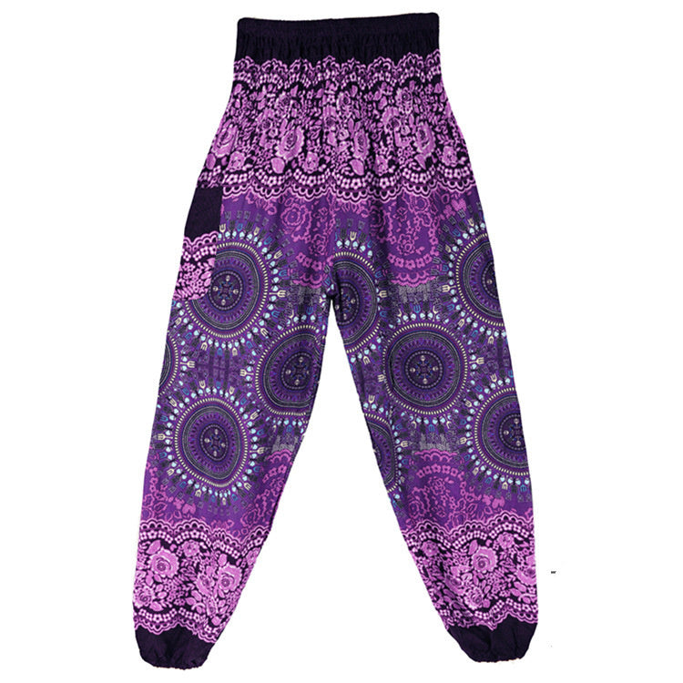 Casual Yoga Pants Women's (Thai cotton silk)