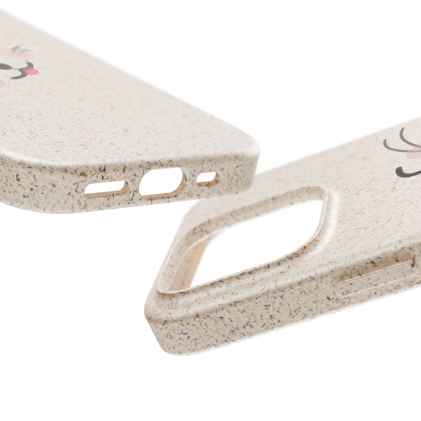 Biodegradable Phone Case - Happy Cat, Eco-friendly mobile cover