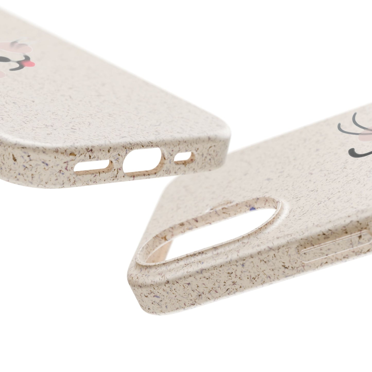 Biodegradable Phone Case - Happy Cat, Eco-friendly mobile cover
