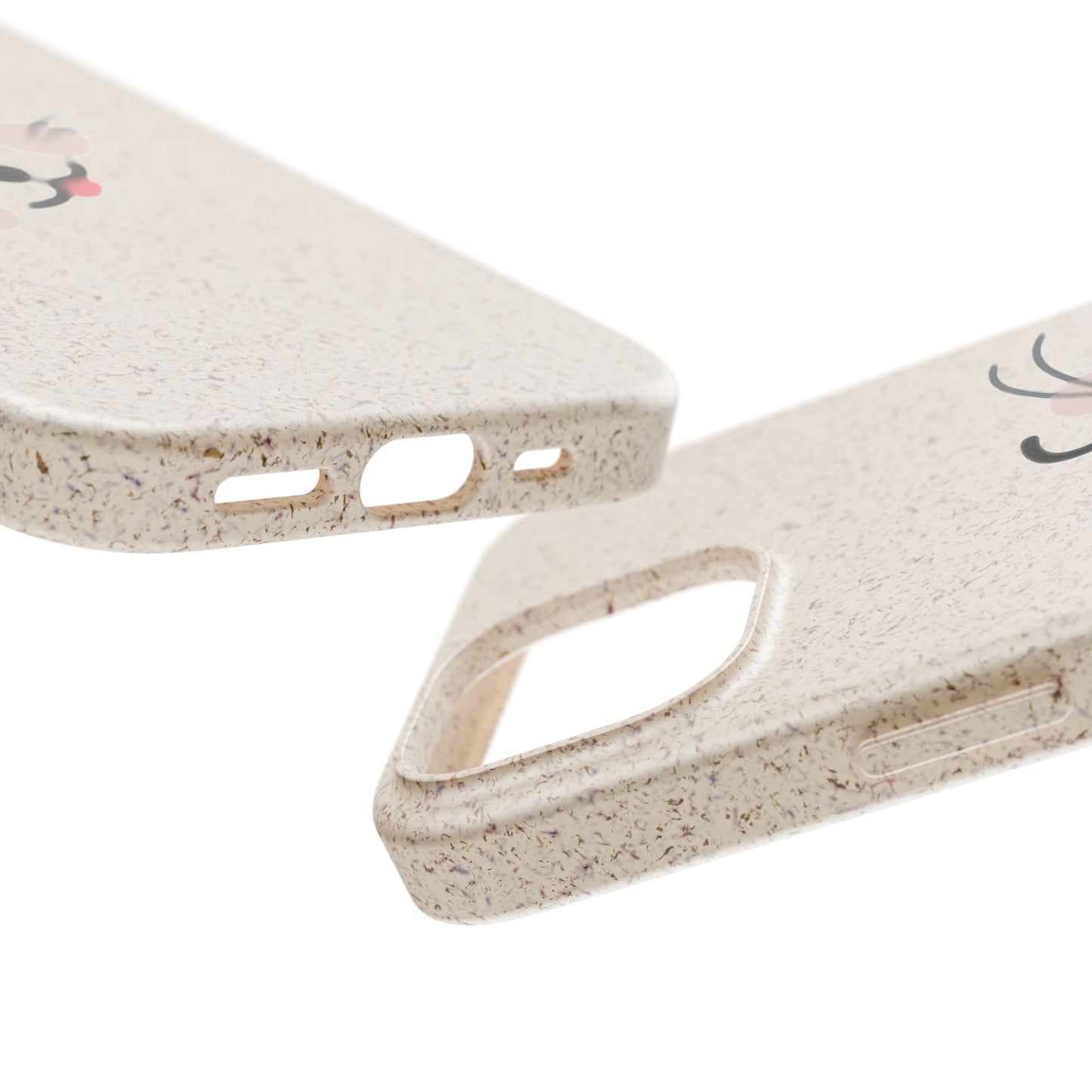 Biodegradable Phone Case - Happy Cat, Eco-friendly mobile cover