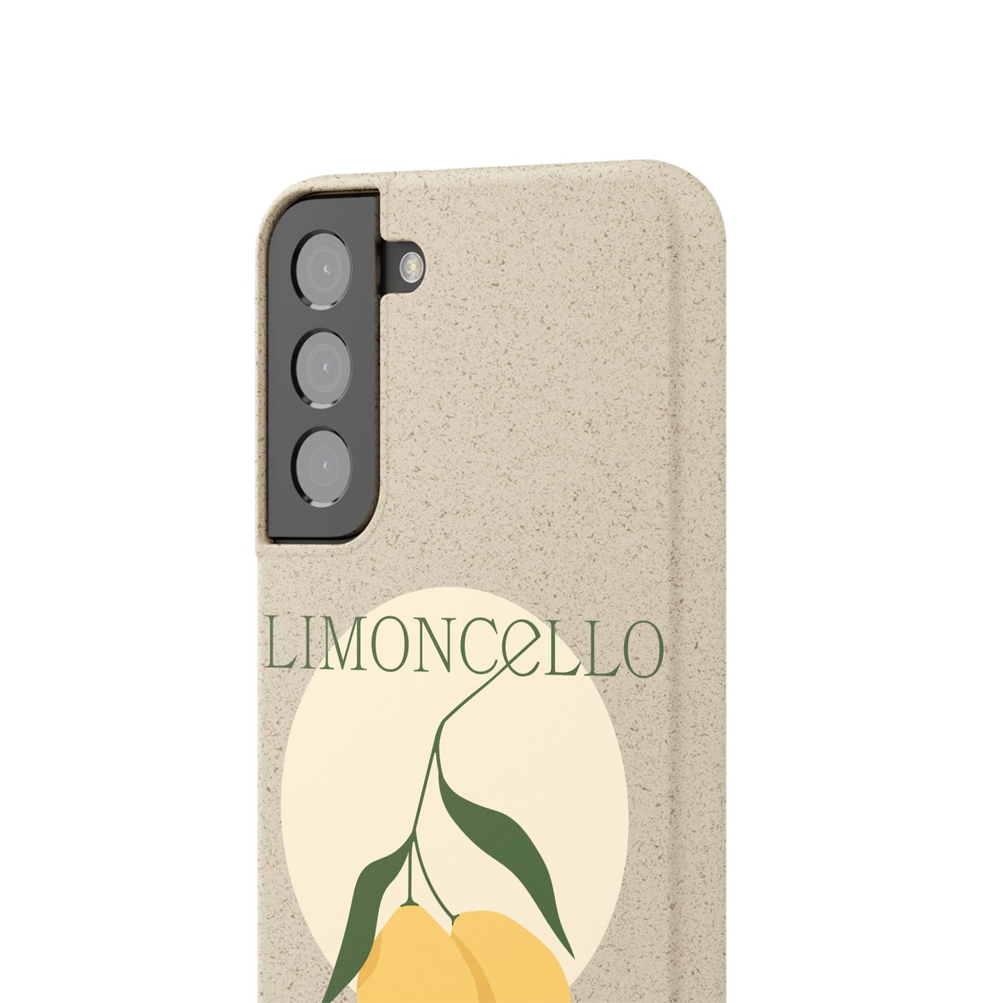 Biodegradable Phone Case - Limoncello Design, Eco-Friendly Mobile Cover