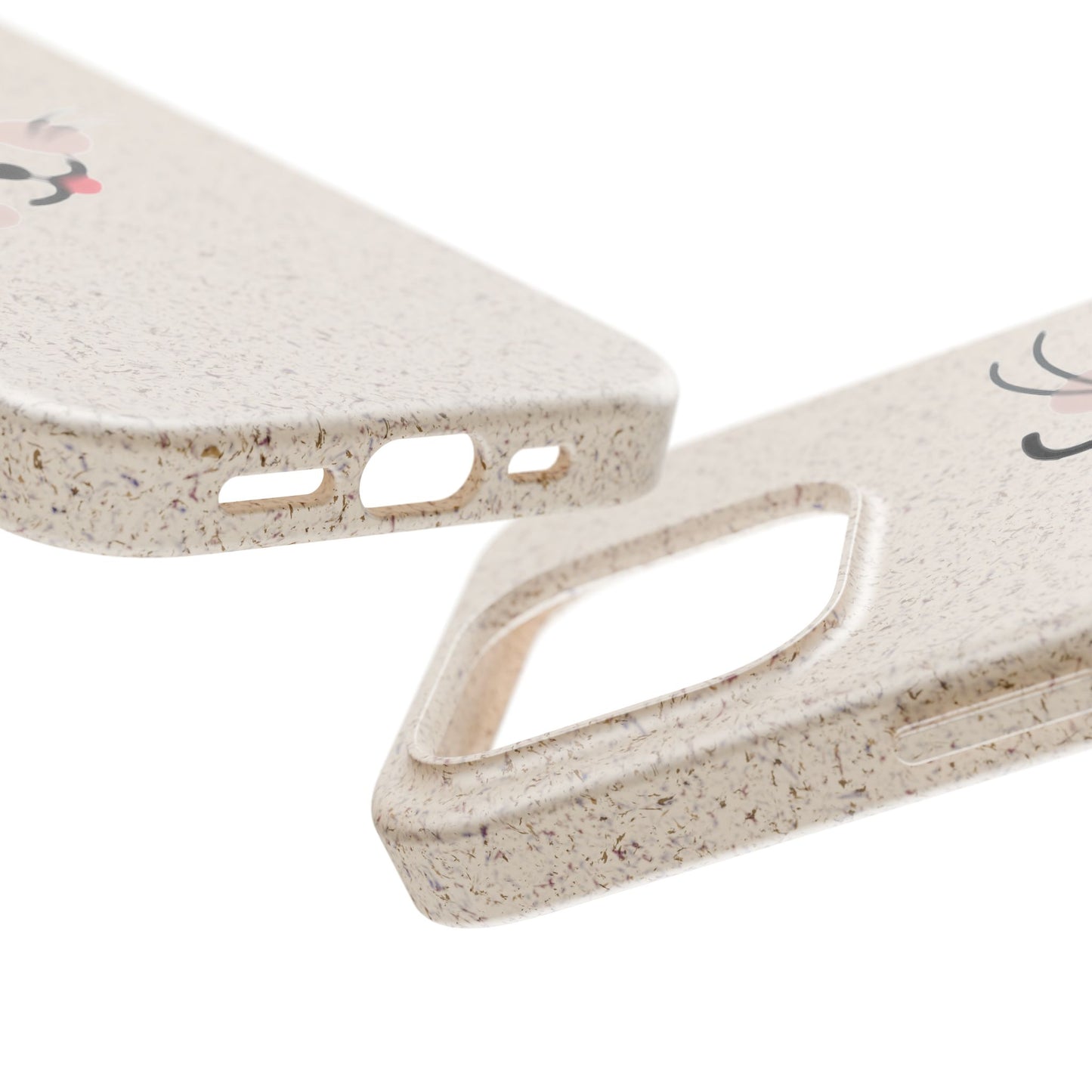 Biodegradable Phone Case - Happy Cat, Eco-friendly mobile cover