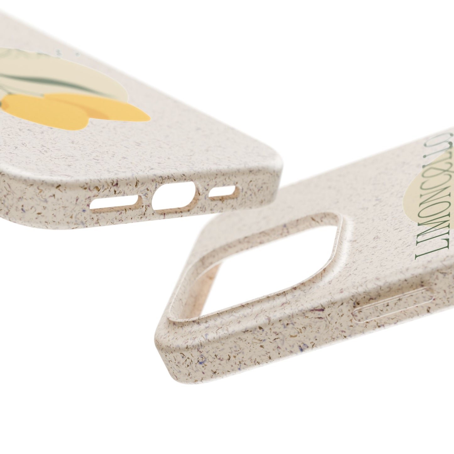 Biodegradable Phone Case - Limoncello Design, Eco-Friendly Mobile Cover