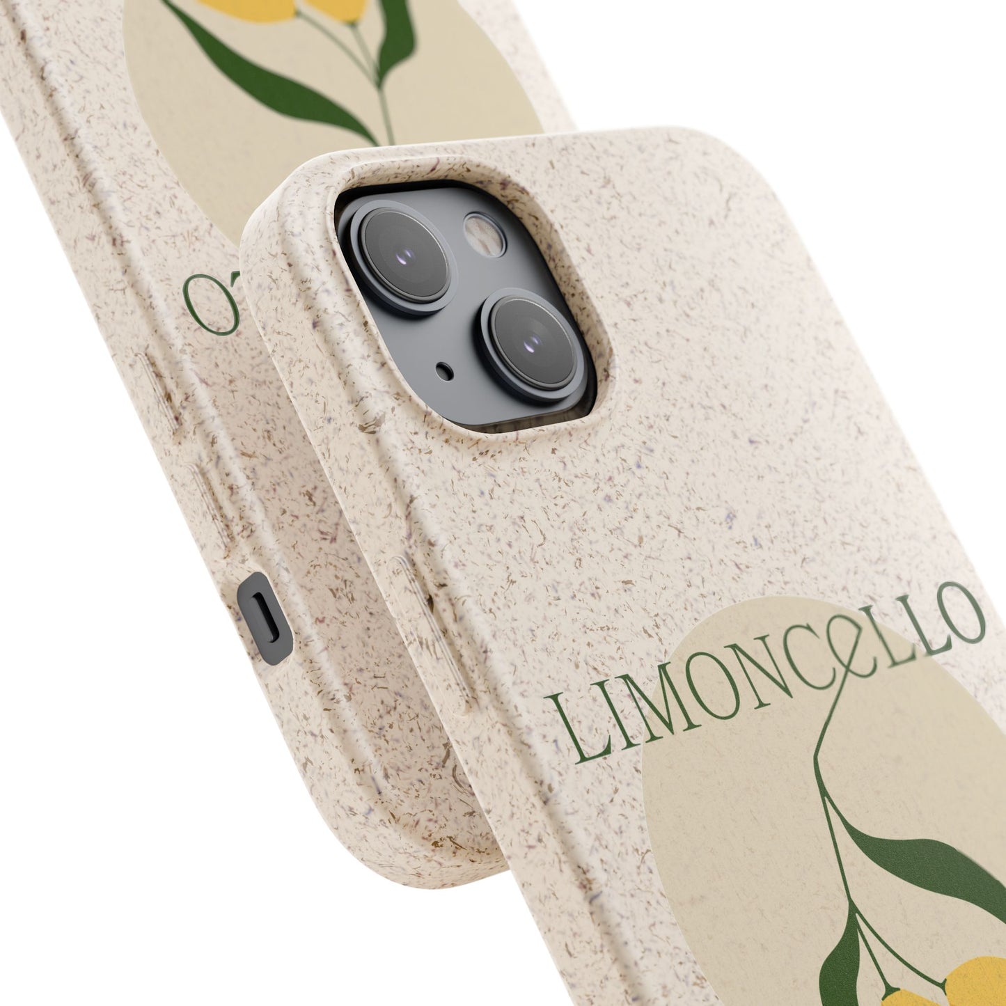Biodegradable Phone Case - Limoncello Design, Eco-Friendly Mobile Cover